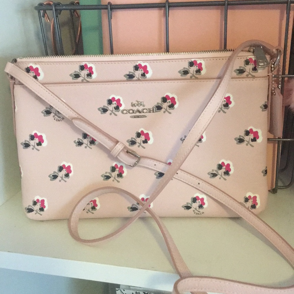 Coach leather crossbody